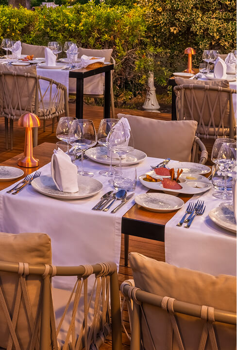 Italienische Akzente und mediterrane Brise an einem Tisch!